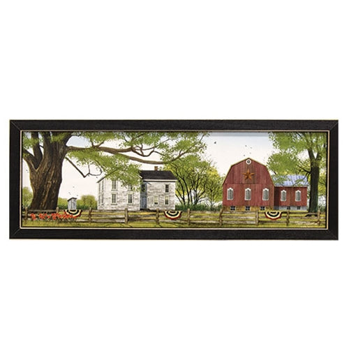 Sweet Summertime Framed Print 18x6