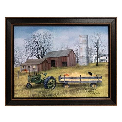 Hayride Framed Print 12x16