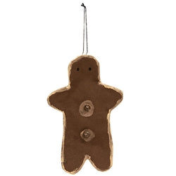 2/Set - Gingerbread Boy/Girl Ornaments