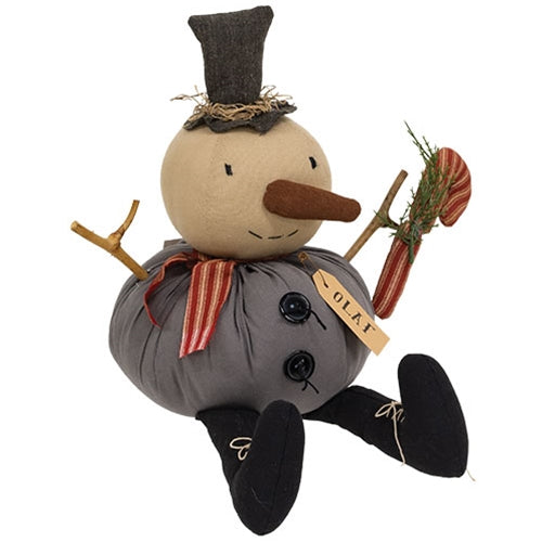 Olaf the Snowman Doll w/Candy Cane