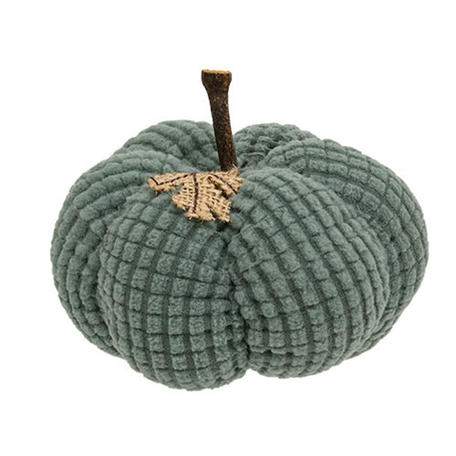 Teal Waffle Weave Pumpkin Small