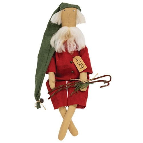 Winter Nap Santa Doll w/Candy Canes