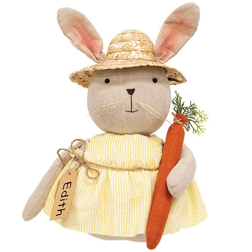 Edith Bunny Doll w/Carrot