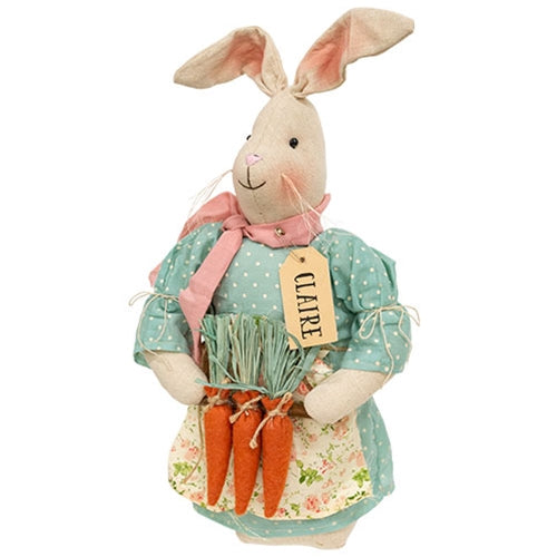 Claire Bunny Doll w/Carrots