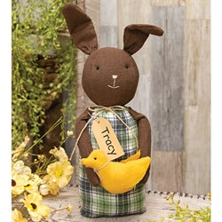 Tracy Chocolate Bunny Doll w/Chick