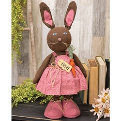 Chloe Carrot Standing Bunny Doll