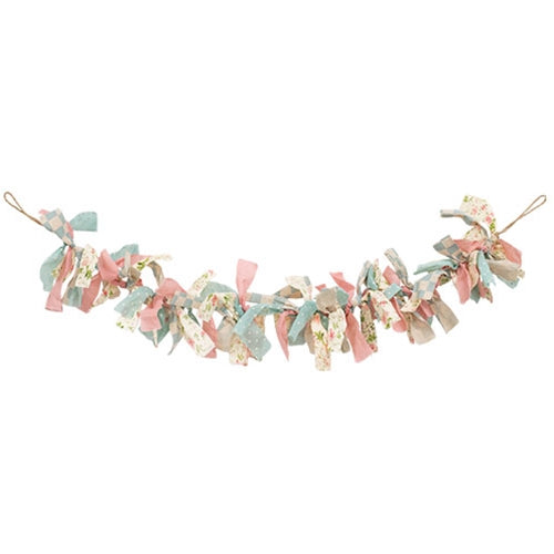 Spring Country Rag Garland