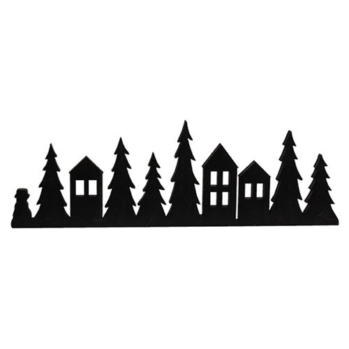 Woodland Village Silhouette Sitter Large