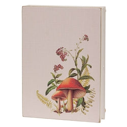 Let Me Be Wild & Free Wooden Mushroom Book Riser