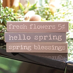 Spring Blessings Mini Stick - 3 Asstd.