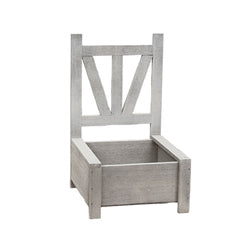 2/Set - Garden Chair Planter Boxes