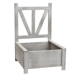 2/Set - Garden Chair Planter Boxes