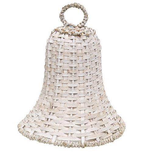 White Basketweave Bell