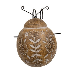 Distressed Embossed Resin Bug Plant Hanger - 3 Asstd.