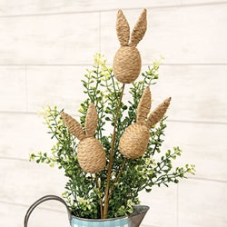 Jute Bunny Trio Spray - 26"