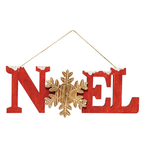 *Snowy NOEL Ornament