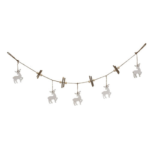 Woodland Deer & Bead Garland