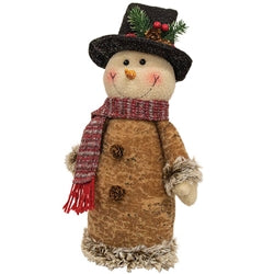 Woodsy Tree Snowman Doll 2 Asstd.