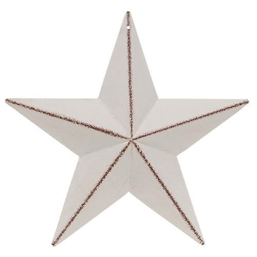 Antique White Barn Star 8"