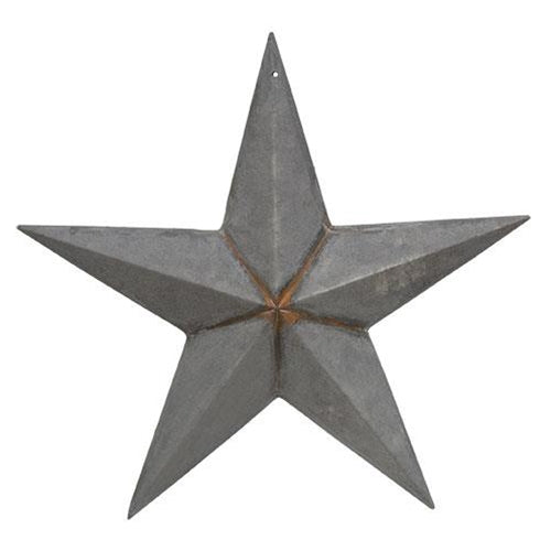 Rusty Galvanized Barn Star 12"