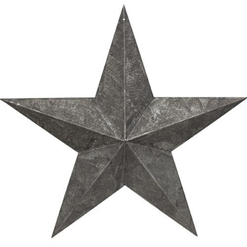 Galvanized Metal Barn Star 18"