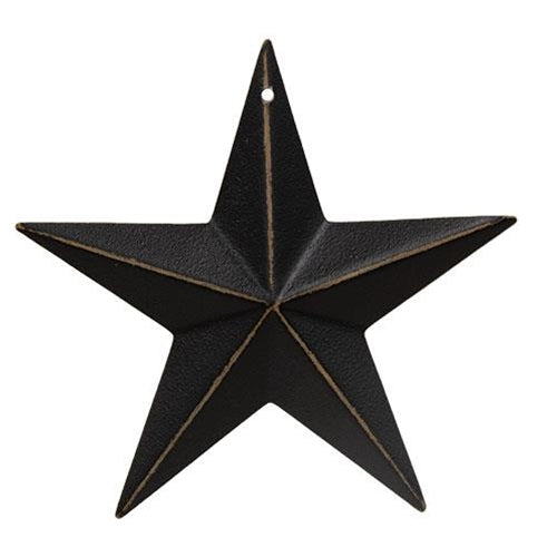 Antique Black Barn Star 3.5"