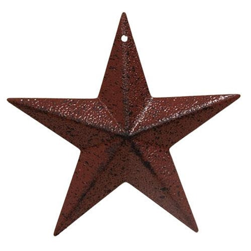 Burgundy Barn Star 3.5"