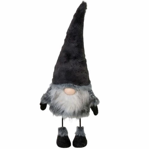 *Small Gray Wobble Santa Gnome