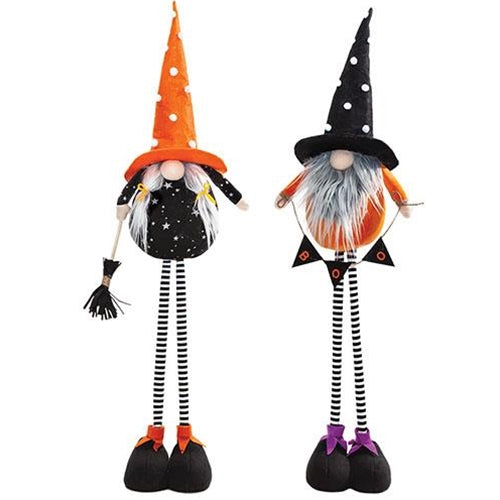 *Standing Halloween Gnome w/Telescoping Legs 2 Asstd.