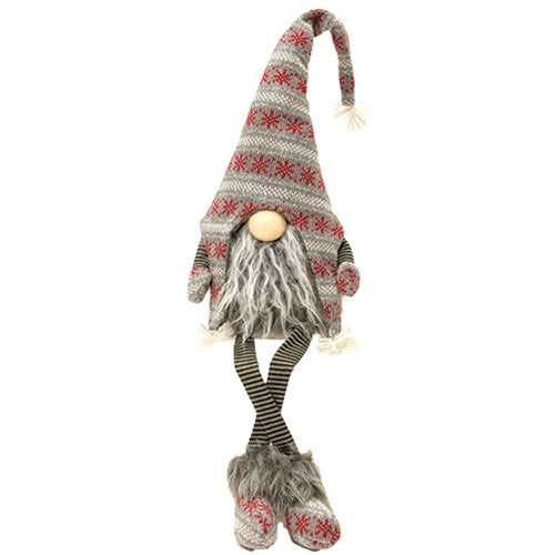 *Grey Fur Gnome with Dangle Legs