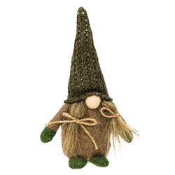 Mr & Mrs Gnome Green Hat - 2 Asstd