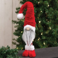 Standing Red Santa Gnome