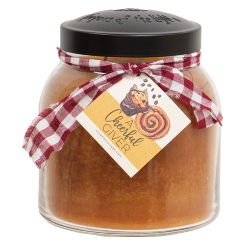 Apple Cider Donut Papa Jar Candle 34oz