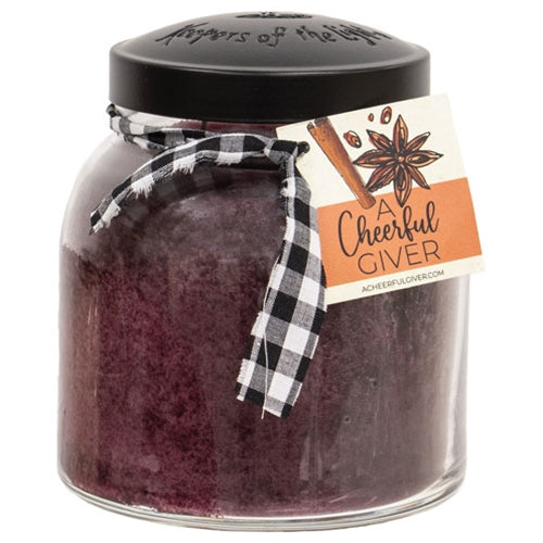 Plum Orchard Papa Jar Candle 34oz