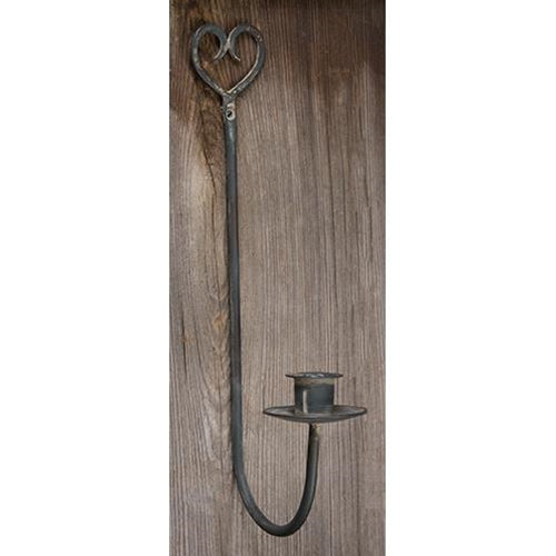 Hanging Heart Taper Holder