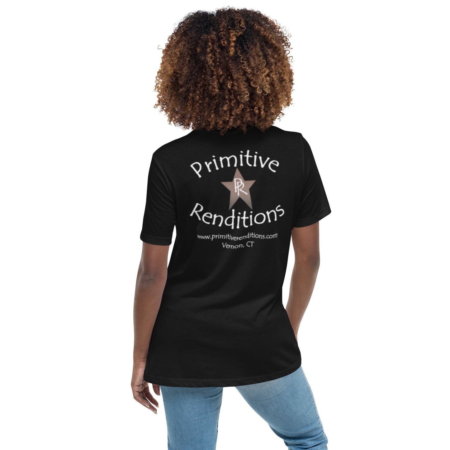 Women's Relaxed T-Shirt - Black