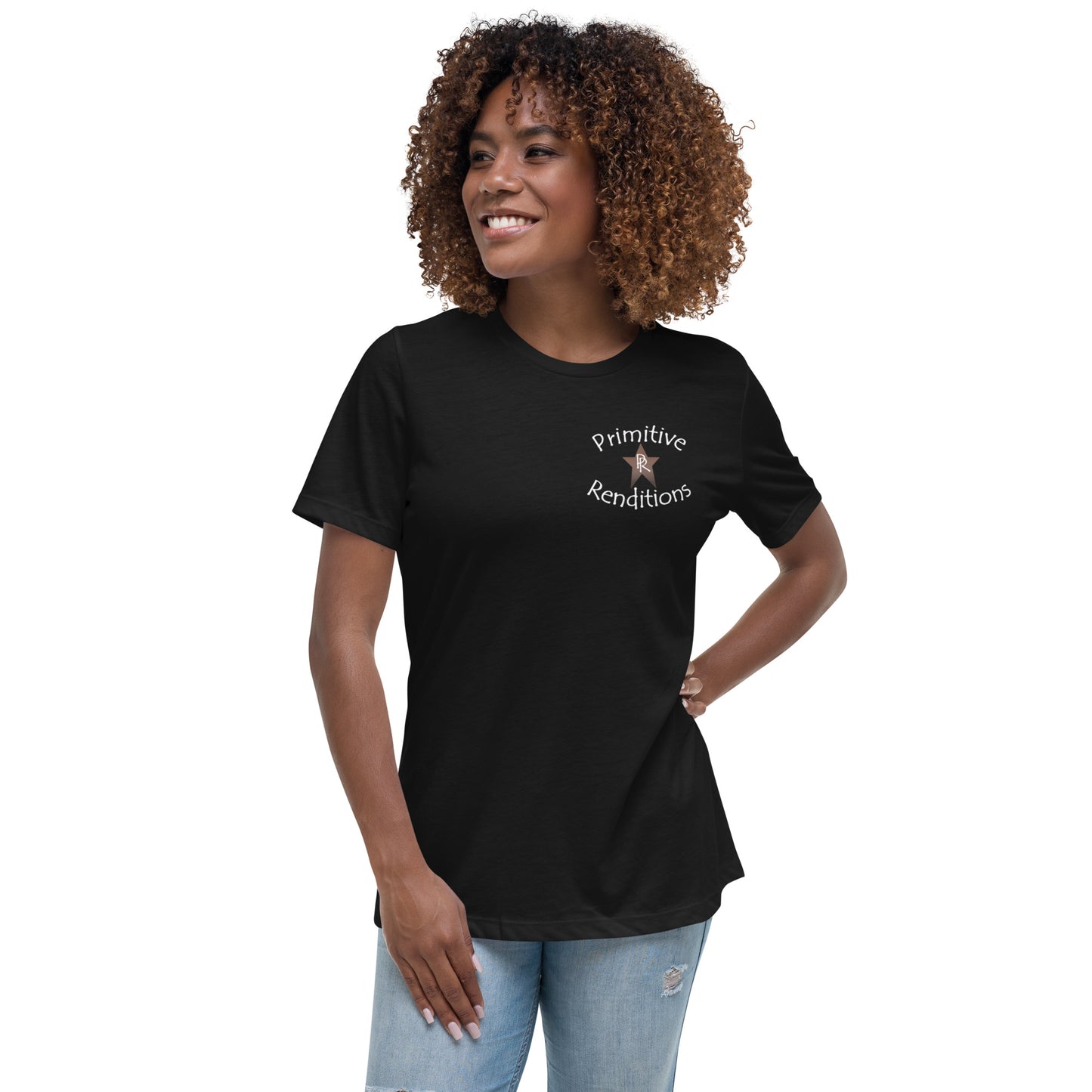 Women's Relaxed T-Shirt - Black