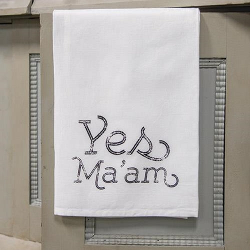 Yes Ma'am Dish Towel