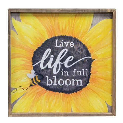 Live Life In Full Bloom