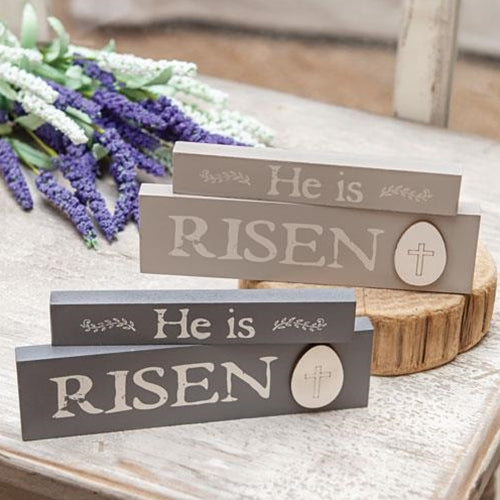 2/Set He Is Risen Stacking Blocks 2 Asstd.