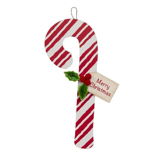 Merry Christmas Candy Cane Hanger