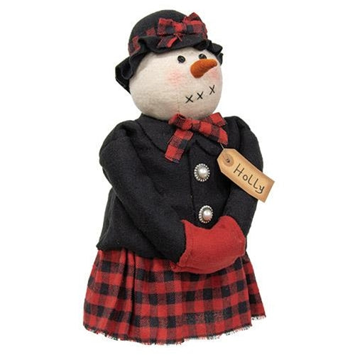 Holly Snowwoman Doll