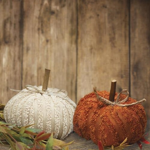 Mini Chenille Pumpkin 2 Asstd.