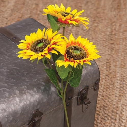 Bright Yellow Sunflower Spray