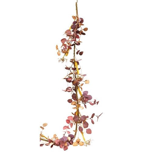 Autumn Silver Dollar Garland 5ft