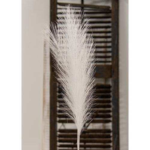 Pampas Grass Pick 28" White