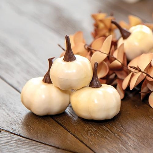 10/Set Mini Cream Pumpkin Bowl Fillers