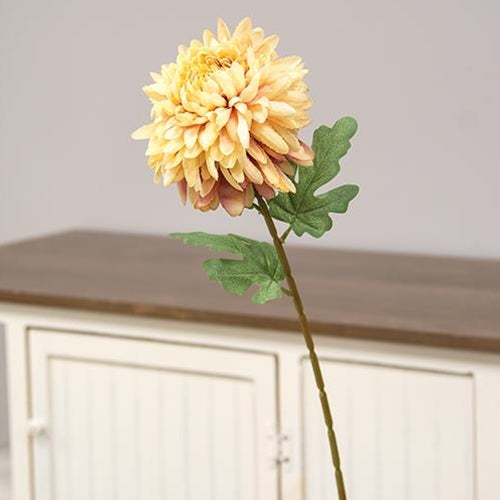 Chrysanthemum Branch Peach 30"