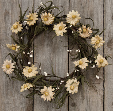 Teastain Daisy & Pip Wreath 12"