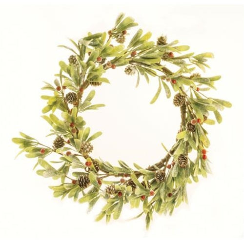 Merry Mistletoe Wreath 20"